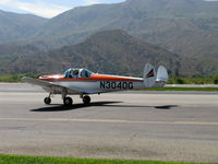 N3040G @ SZP - 1961 Forney FORNAIRE AIRCOUPE F-1A, Continental C90-12 95 Hp for takeoff, taxi - by Doug Robertson