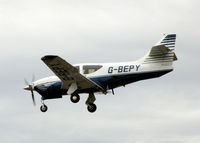 G-BEPY @ EGLK - LANDING RWY 25 - by BIKE PILOT