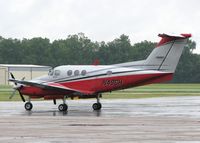 N49CH @ DTN - At Downtown Shreveport in the pouring rain.