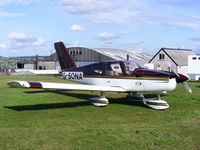 G-SONA @ X4HD - at Crosland Moor Airfield - by Chris Hall