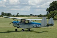 G-AKVF @ EGTH - This Aircraft first flew in 1948 and is powered by DH Gipy Major engine. 21 were built. Two examples are still flyingin the U.K. - by Eric.Fishwick