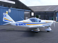 G-SACX @ EGCJ - Sherburn Aero Club Ltd, AERO AT-3 R100 - by Chris Hall