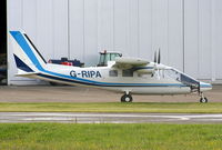 G-RIPA @ EGNM - APEM LTD, Previous ID: I-SORV - by Chris Hall