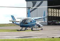 G-RWEW @ EGNM - Northern Heli Charters - by Chris Hall