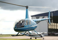G-RWEW @ EGNM - Northern Heli Charters - by Chris Hall