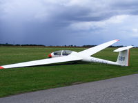 G-CGBV @ X4PK - Schleicher ASK 21. Wolds Gliding Club at Pocklington Airfield - by Chris Hall