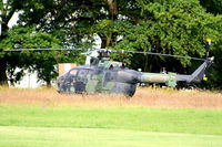 80 40 @ EGNM - Bolkow 105P at Leeds Coney Park heliport - by Chris Hall