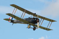 G-ADEV @ EGTH - 43. G-ADEV (H5199) at Shuttleworth Evening Display July 09 - by Eric.Fishwick