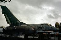 54-2165 @ EGSU - F-100D Super Sabre ex-French Air Force EC.70 at the Imperial War Museum at Duxford in the Summer of 1976. - by Peter Nicholson