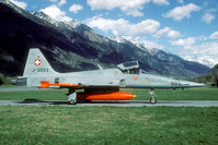 J-3093 @ LSMJ - The first time I a saw the FlSt 6 badge was on this Tiger in 1994. A zap was applied just behind the cockpit.