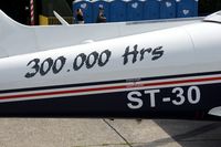 ST-30 @ EBBE - Special paint 300.000Hrs Marchetti Belgian Air Force.Beauvechain Air Base. - by Robert Roggeman