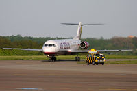 D-AGPQ @ EDDR - follow me to the parking position - by FBE