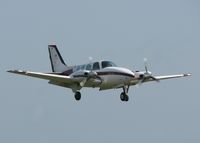 N123US @ DTN - Landing on 14 at the Shreveport Downtown airport. - by paulp