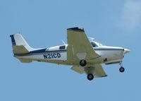 N21CD @ SHV - Landing at Shreveport Regional. - by paulp
