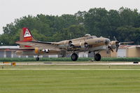 N93012 @ KDPA - Boeing B-17G, NL93012 catching air - RWY 20R KDPA... - by Mark Kalfas