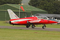 G-RORI @ EGSX - XR538 departing North Weald Airfield