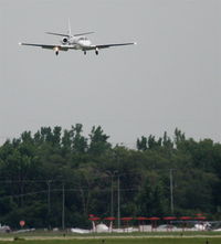 N560RP @ KDPA - Cessna 560, N560RP arriving KDPA 20R from KPHN - by Mark Kalfas