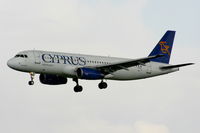 5B-DBB @ EGCC - Cyprus Airways - by Chris Hall