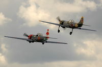 G-GYAK @ EGSX - G-GYAK and G-JYAK (Team Aerostars) departing North Weald Airfield - by Eric.Fishwick