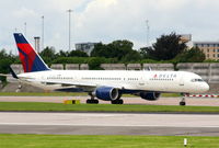 N711ZX @ EGCC - Delta Airlines - by Chris Hall