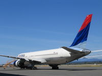 N16065 @ YVR - after maintenance,awaiting tow to the ramp - by metricbolt