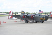 N224J @ KDPA - Collings Foundation, Consolidated B-24J Liberator 252534 at Community Days KDPA - by Mark Kalfas