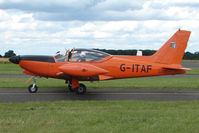 G-ITAF @ EGBG - ex Italian AF MM 54532 at Leicester on 2009 Homebuild Fly-In day - by Terry Fletcher