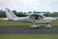 G-ETCW @ EGBG - Glastar at Leicester on 2009 Homebuild Fly-In day - by Terry Fletcher