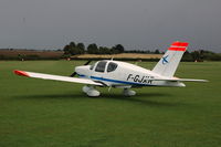 F-GJXR @ EGTH - F-GJXR with the Bleriot Centenary ULM Tour