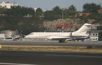 N203JE @ TNCM - park at the Charly ramp basking in the afternoon sun. - by daniel jef