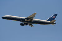 N507UA @ KLAX - United Airlines Boeing 757-222, N507UA departing KLAX 25R for KORD. - by Mark Kalfas
