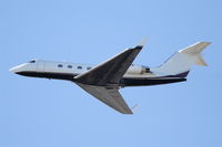 N706JA @ KLAX - Gulfstream American Corp. G-1159A, N706JA departing 25L KLAX. - by Mark Kalfas