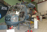 XT443 - Westland Wasp HAS1 - Exhibited at  the International Helicopter Museum , Weston-Super Mare , Somerset , United Kingdom - by Terry Fletcher