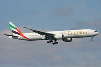 A6-ECH @ EDDF - Emirates Triple Seven short final - by FBE