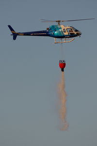 C-GIUX @ HAY RIVER - Great Slave Helicopters AS350