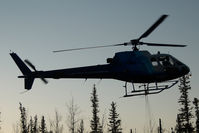 C-GIUX @ HAY RIVER - Great Slave Helicopters AS350