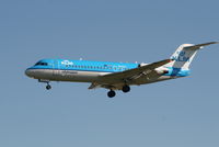 PH-KZI @ EBBR - arrival of flight KL1723 to rwy 25L - by Daniel Vanderauwera