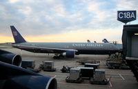 N656UA @ KORD - United Airlines Boeing 767-322, N656UA at gate C20 KORD. - by Mark Kalfas
