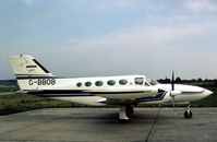 G-BBOB @ SEN - Cessna 421B seen at Southend in the Summer of 1976. - by Peter Nicholson