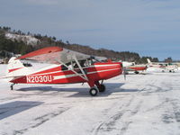 N2030U @ B18 - Maule M4-220C on ice in Alton Bay, NH  Jan 2005 - by MELVILLE