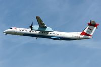 OE-LGH @ LOWL - Austrian Arrows (Tyrolean Airways) De Havilland Canada DHC-8-402Q Dash 8 - by Janos Palvoelgyi