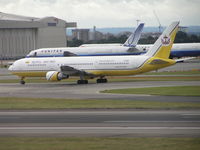 V8-RBG @ EGLL - Royal Brunei on route for take-off - by Robert Kearney