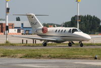 D-ILAT @ EBBR - parked on General Aviation apron (Abelag) - by Daniel Vanderauwera