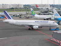 F-GFKX @ EHAM - Air France pushing back - by Robert Kearney