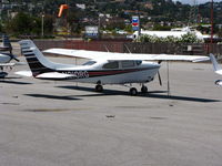 N156SH @ SQL - Turbo-powered 1976 Cessna T210M @ San Carlos Muni, CA - by Steve Nation