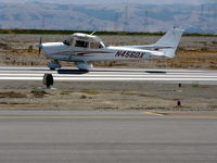 N456DX @ SQL - 2005 Cessna 172S taking-off @ San Carlos Muni, CA - by Steve Nation