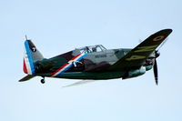 HB-RCF @ EGSU - HB-RCF marked as Morane D-3801 J-143 at Duxford Flying Legends Air Show July 09