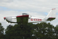 G-CCDX - EV-97 Eurostar at the 2009 Stoke Golding Stakeout event - by Terry Fletcher