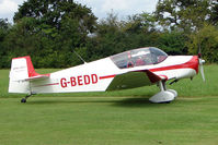 G-BEDD - Jodel D117A at the 2009 Stoke Golding Stakeout event - by Terry Fletcher