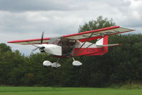 G-CCNJ - Skyranger 912 arriving at the 2009 Stoke Golding Stakeout event - by Terry Fletcher